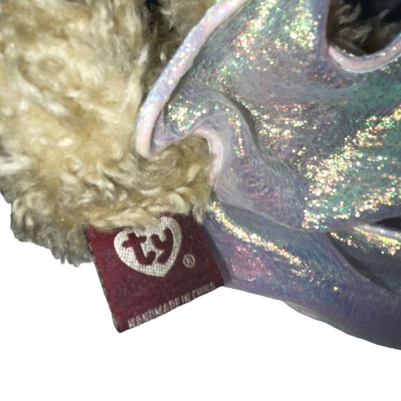 Vintage Ty Attic Treasures Plush Teddy Bear Fairy Rafaella Wings Nursery Shower - Picture 9 of 13